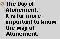 The Day of Atonement