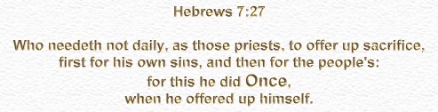 Animal Sacrifices